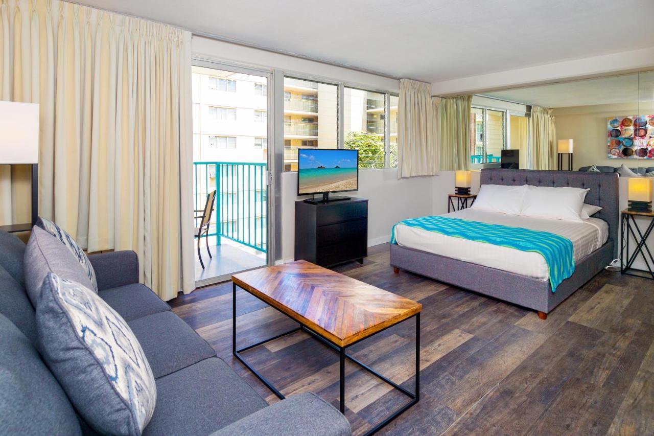 City View Studio With Pool Access In Aloha Surf! Honolulu Kültér fotó